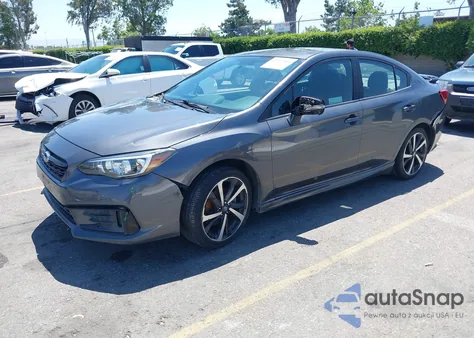 2021 Subaru Impreza Sport from USA, damaged, VIN 4S3GKAL64M3602001